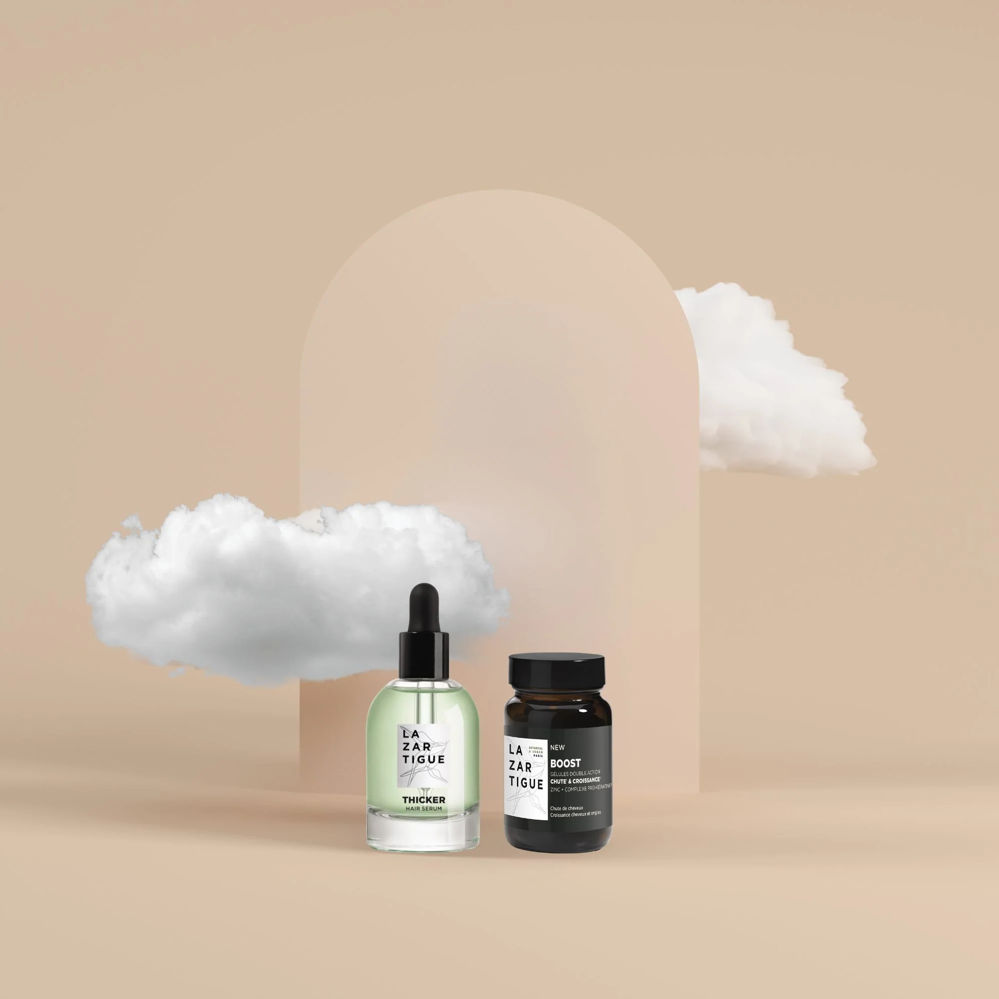 Duo anti-chute homme (sérum & gélules)