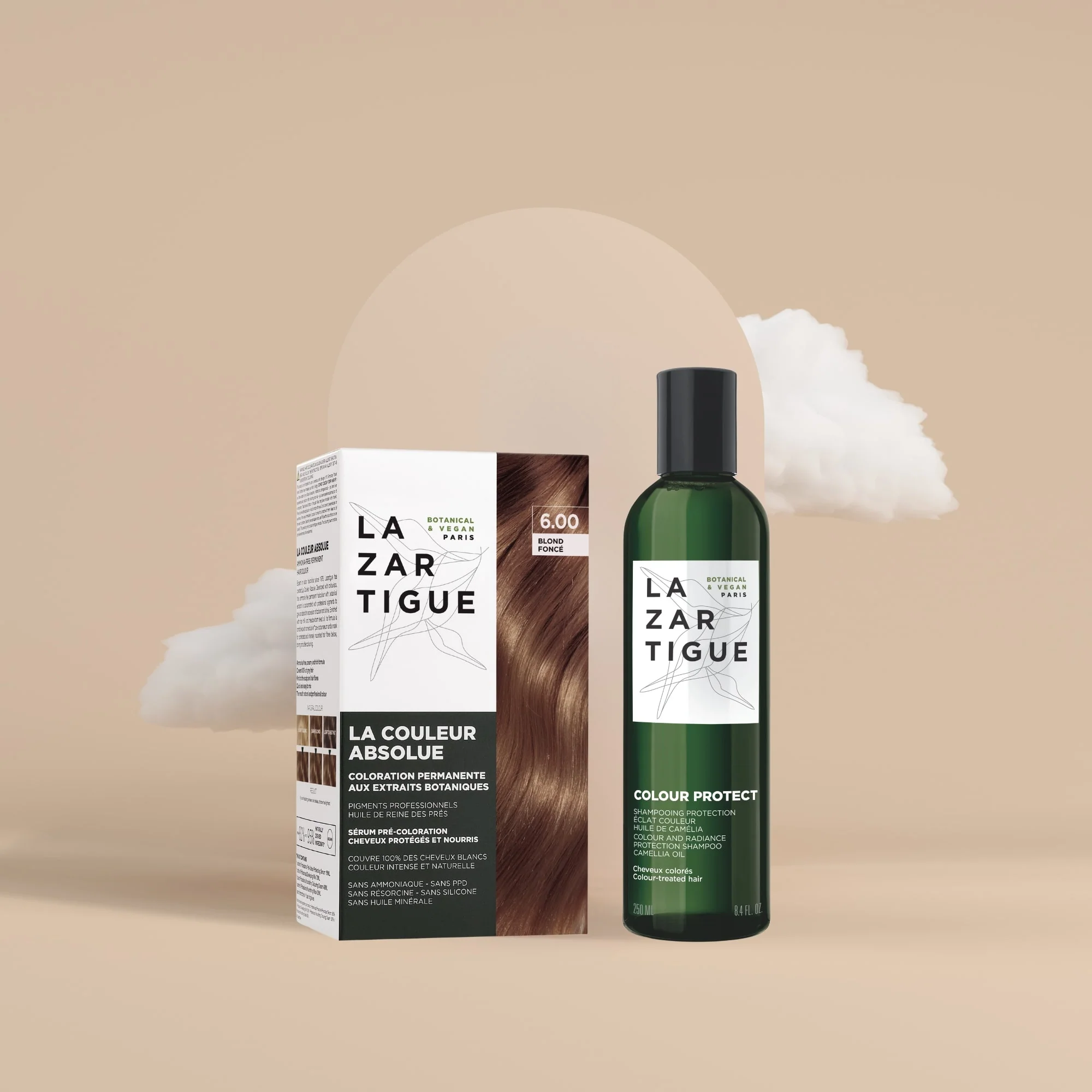 Duo coloration (coloration 6.00 & shampoing)