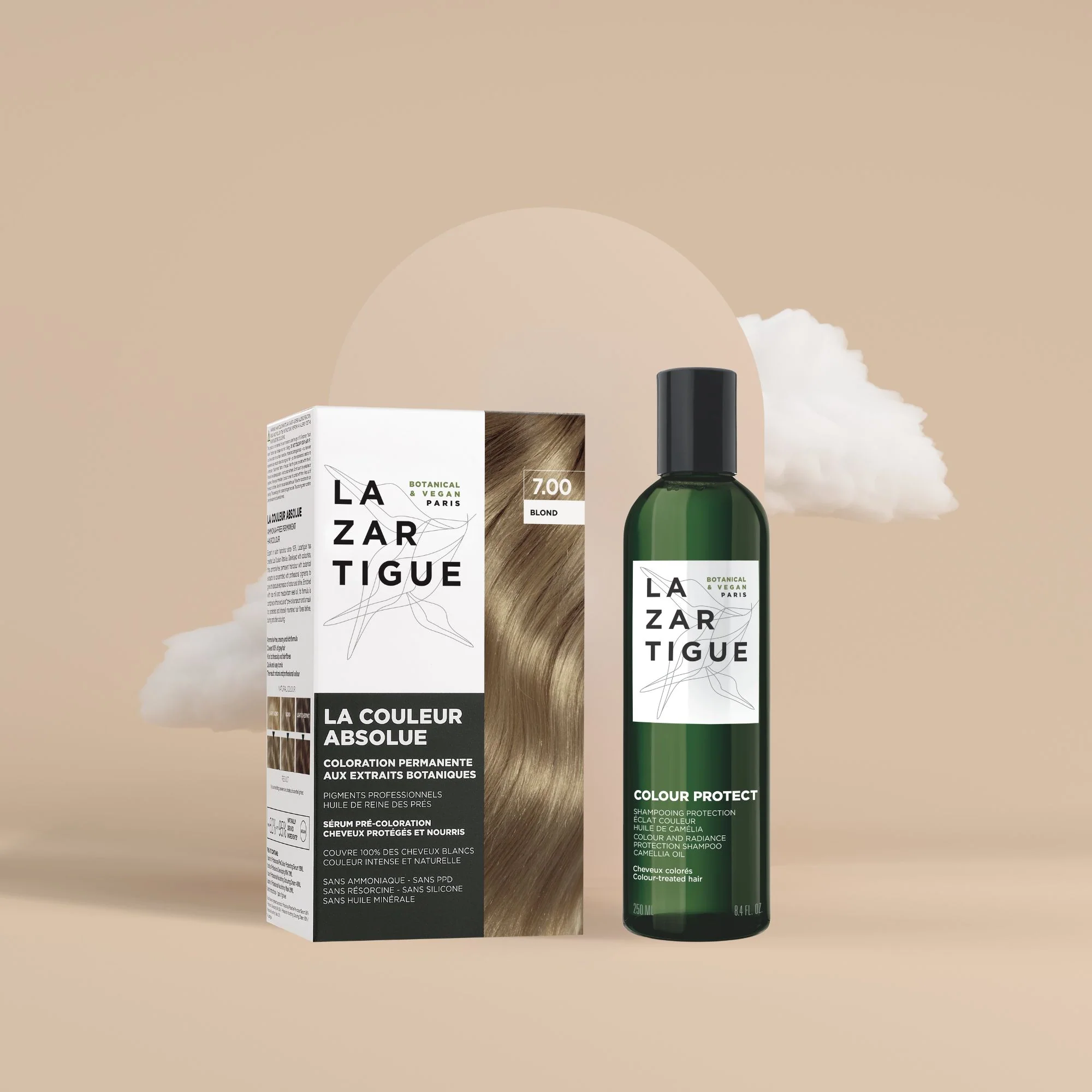 Duo coloration (coloration 7.00 & shampoing)