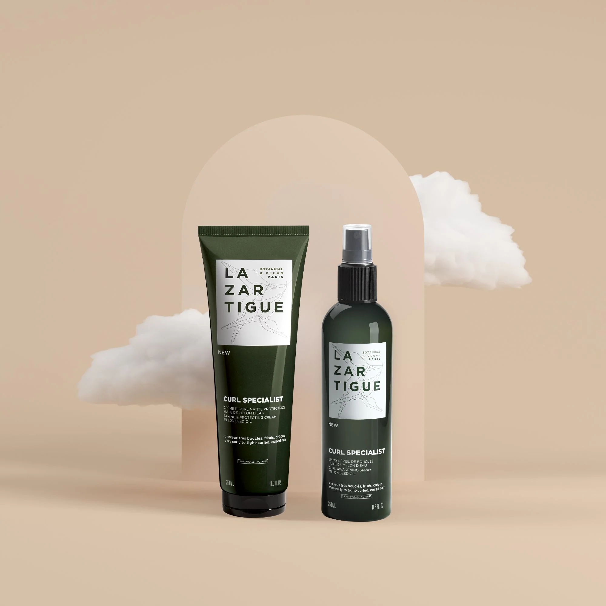 Duo définition des boucles (crème disciplinante & spray)