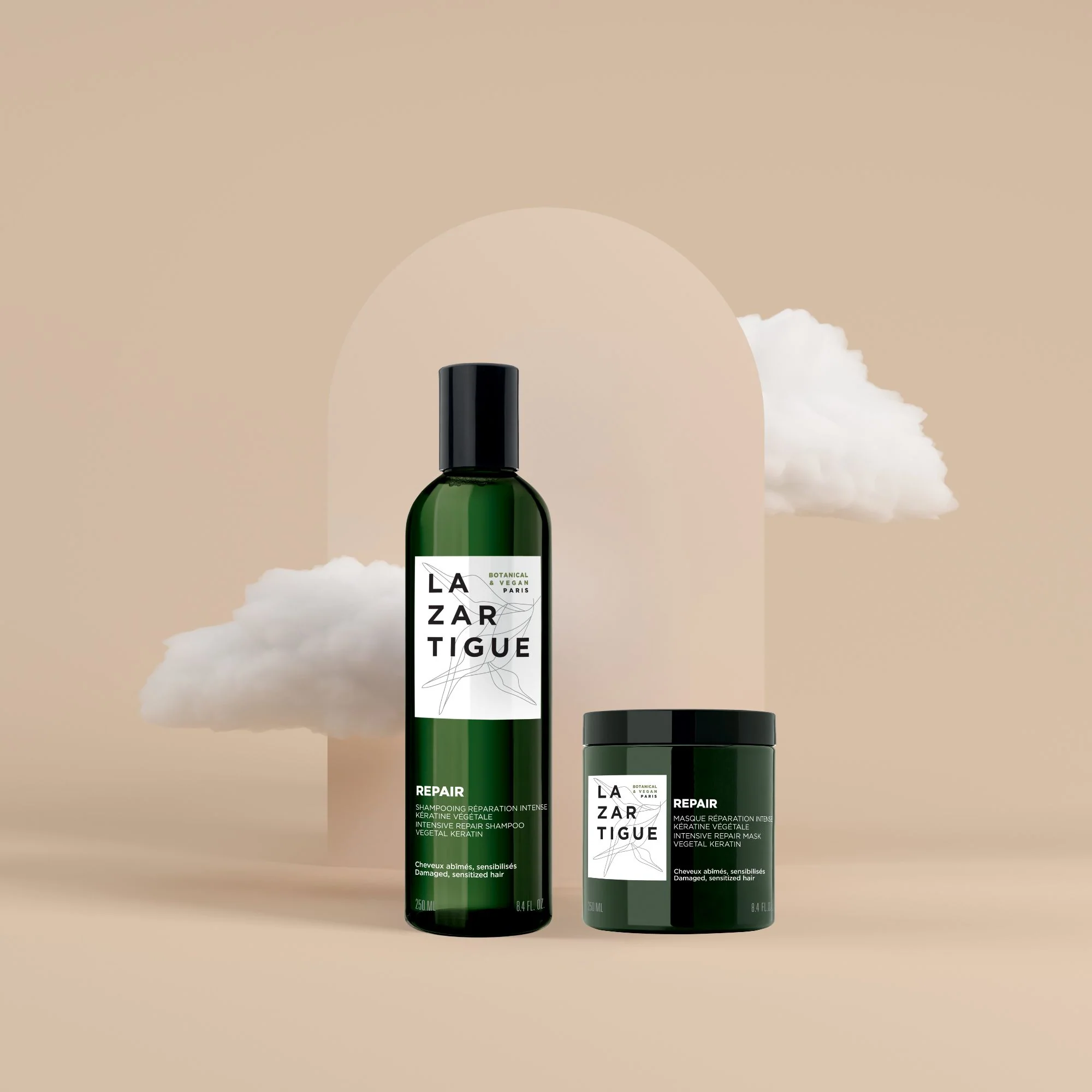 Duo réparation (Shampoing & masque)